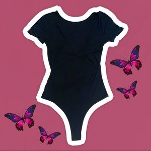 Hollister bodysuit with cut outs